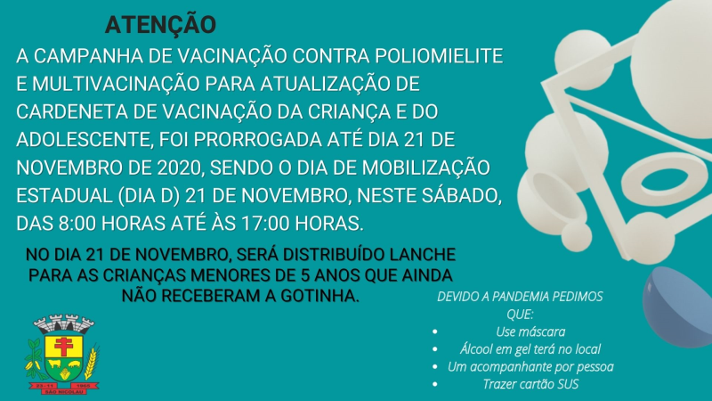CAMPANHA DE VACINAÇÃO 